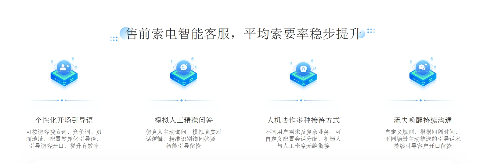 AI 客服機(jī)器人軟件有哪些-ai 問答機(jī)器人-昱新索電機(jī)器人 AI機(jī)器人客服 智能售前機(jī)器人 第3張