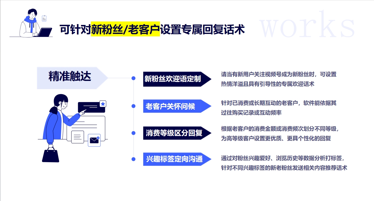 微信視頻號私信工具_微信視頻號運營的好幫手 自動私信軟件 私信自動回復(fù)機器人 私信經(jīng)營工具 第2張